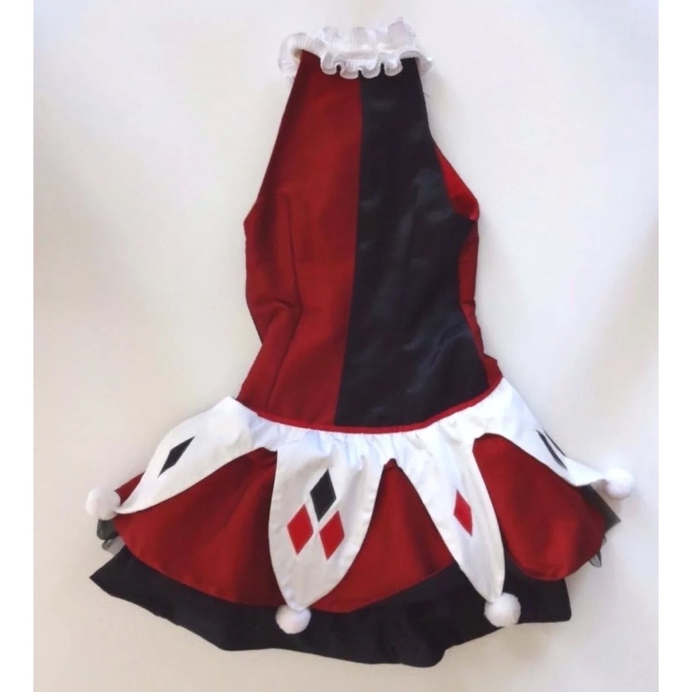 Harley Quinn S Cosplay Costume Handmade Custom Red - Picture 4 of 7